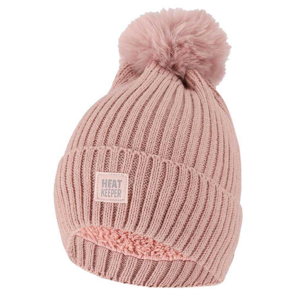 Heatkeeper Thermo muts pompon - 2-Pack