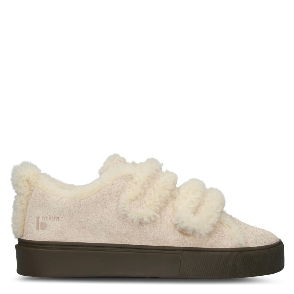 Blackstone Quartz Mazie - Almond - Suede sneaker (low) beige