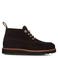 Blackstone Perido Asher Mid -  Mole - Suede lace-ups dark brown