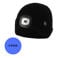 Heatkeeper Thermomuts + LED lichtje  - Zwart - 2-Pack