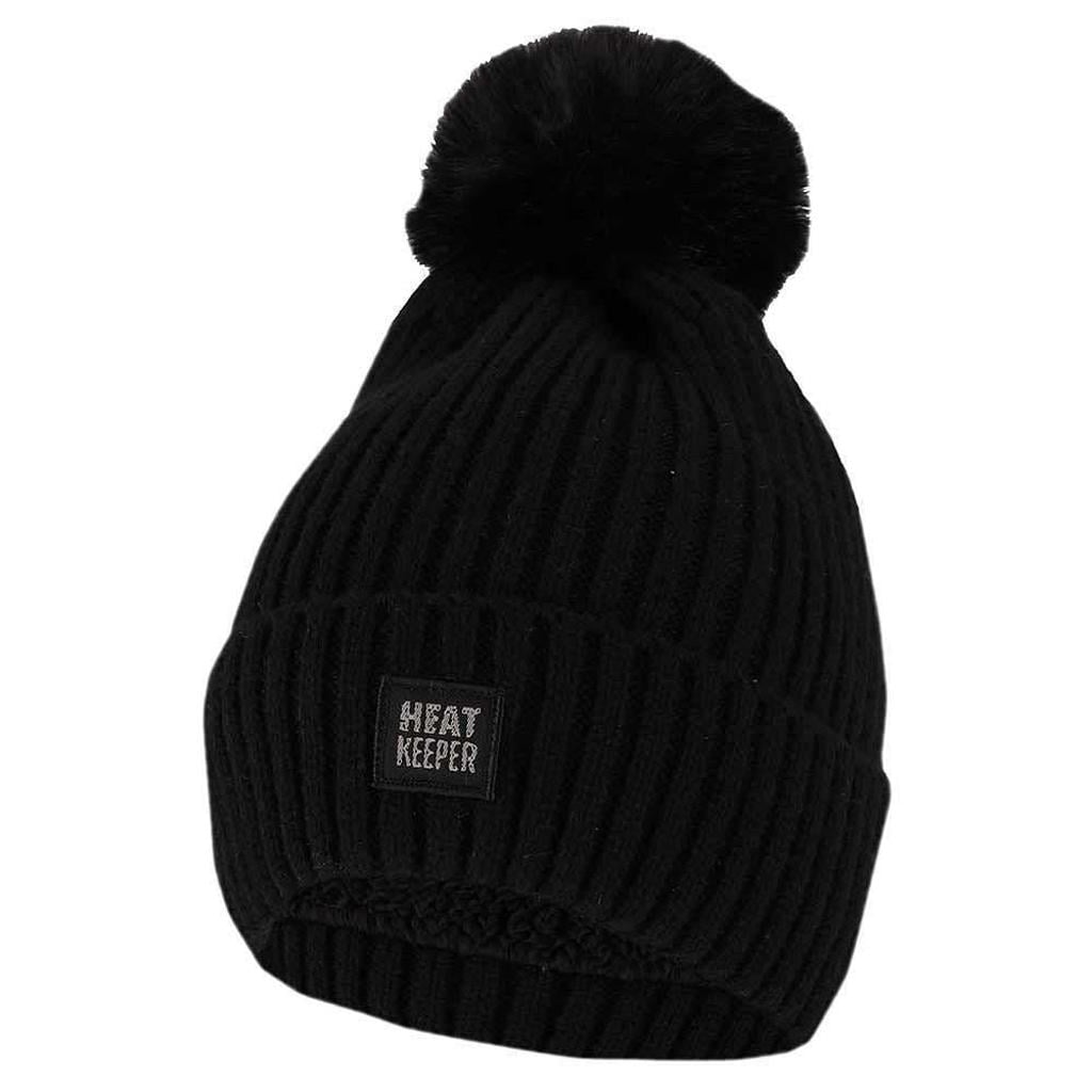 Heatkeeper Thermo muts pompon - 2-Pack