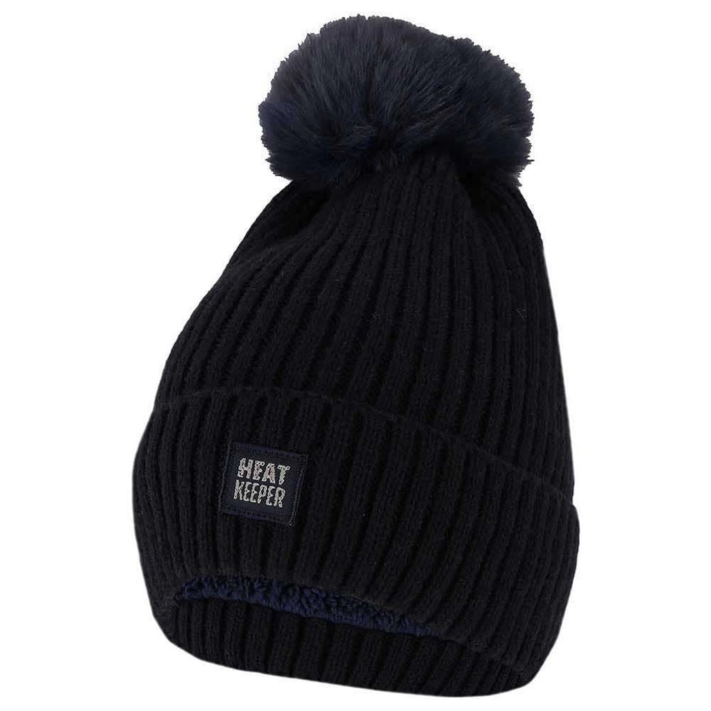 Heatkeeper Thermo muts pompon - 2-Pack