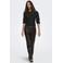 ONLY gebloemde top - zwart