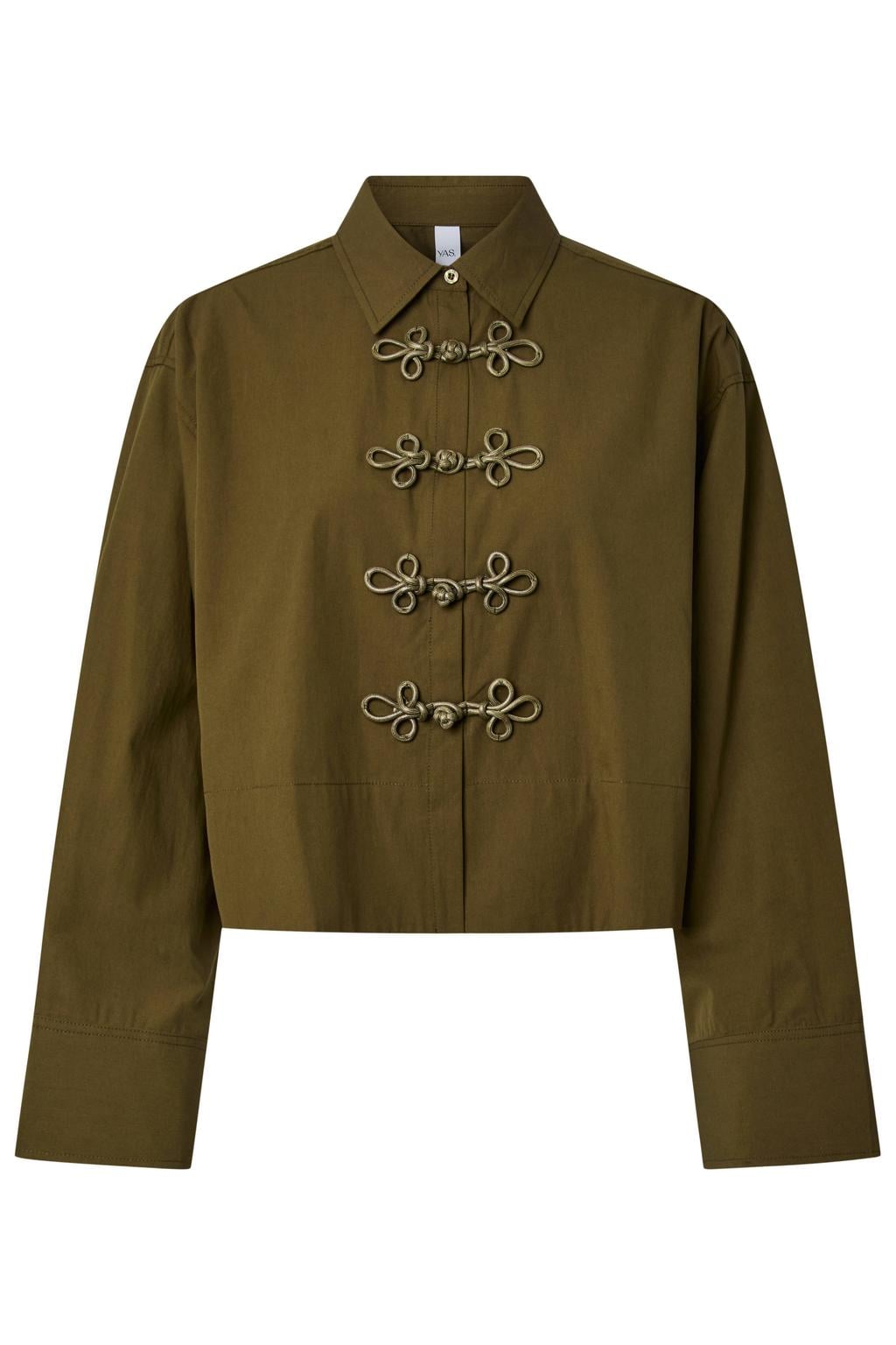 YAS blouse - olijfgroen