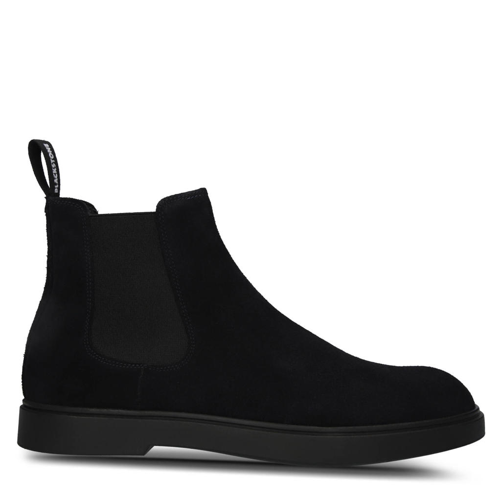 Blackstone Pave Dean - Navy - Suede chelsea boots dark blue