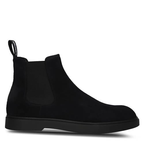 Blackstone Pave Dean Navy Suede chelsea boots dark blue