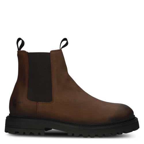 Blackstone Onyx Reid Dark Brown Nubuck chelsea boots dark brown