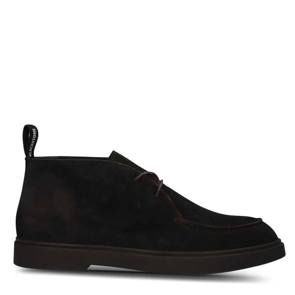 Blackstone Pave Lorcan - Coffee - Suede desert boots dark brown