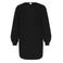ONLY CARMAKOMA Plus Size gebreide mini jurk - zwart