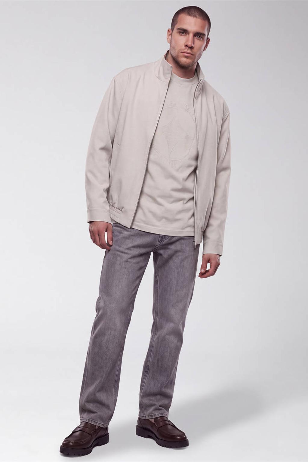 Shoeby relaxed fit T-shirt met borduursels - beige