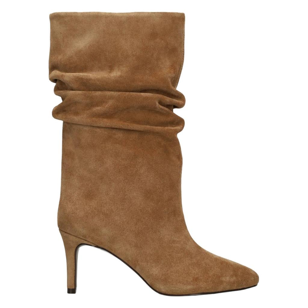 Sacha suède laarzen met naaldhak - beige