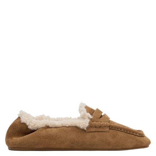 Sacha suède loafers beige