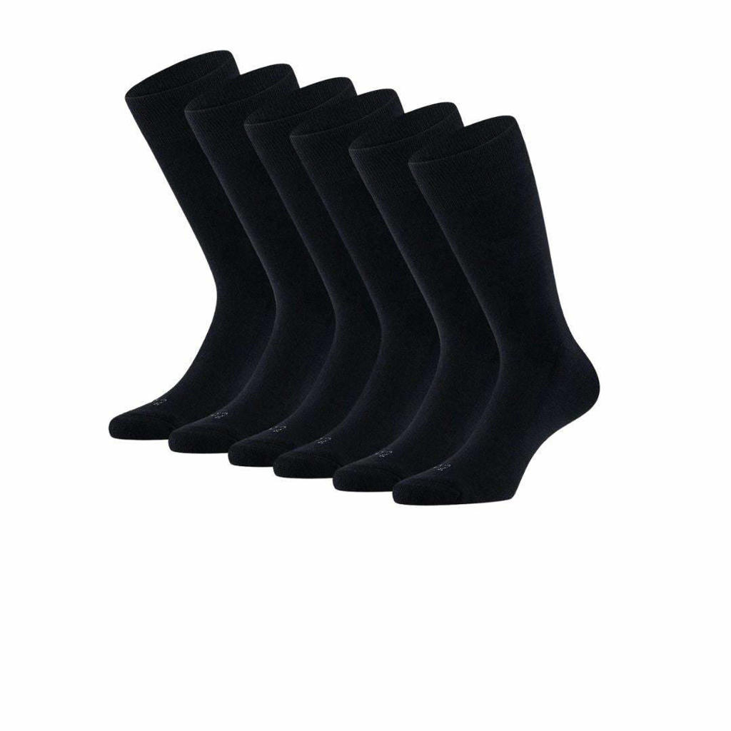 Apollo Merino wollen sokken - Badstof zool - 6-Pack
