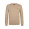 Timberland katoenen regular fit gebreide trui met borduursels - beige