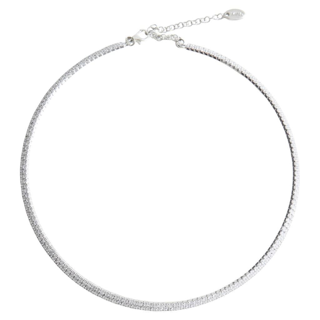 Mango ketting zilverkleurig