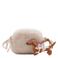 Mango Kids crossbody tas van imitatiebont beige