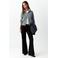 MANGO TEEN straight leg jeans - grey denim