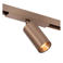 Lucide aluminium dimbare LED railverlichting 4.5x4.5 cm - champagne