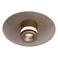 Lucide glazen dimbare LED plafonniere SANTIAGO 23x23 cm - amber