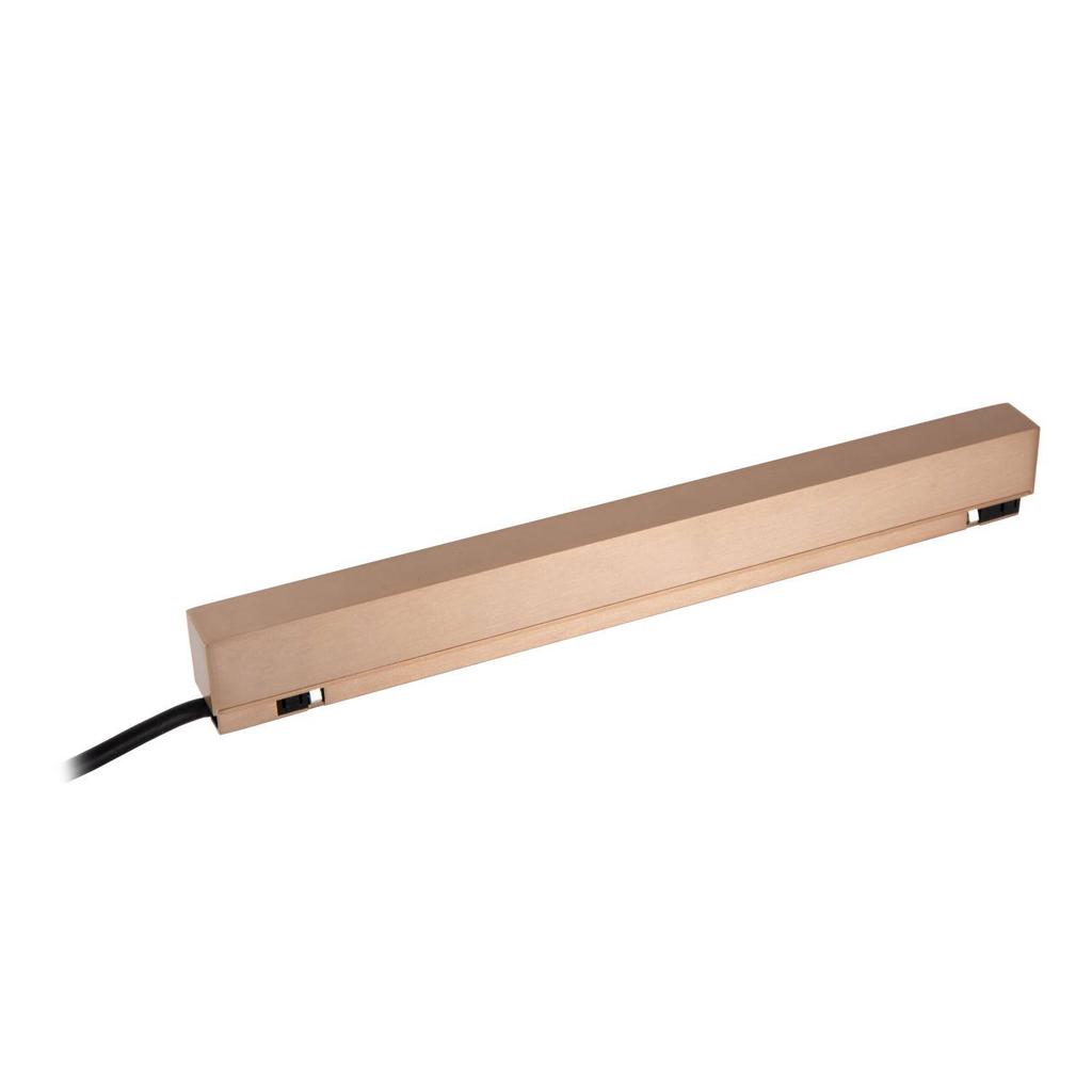 Lucide aluminium railverlichting - champagne