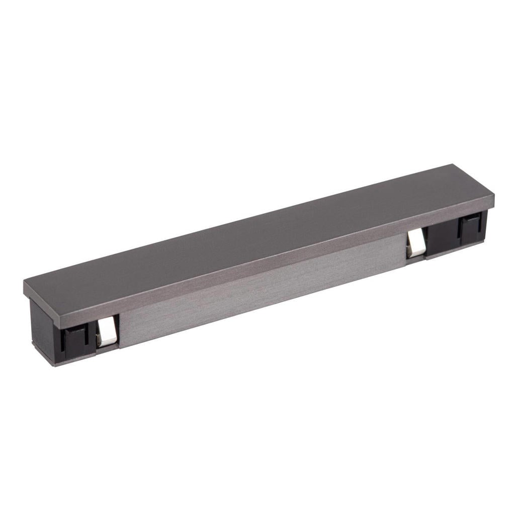 Lucide aluminium railverlichting - zwart/chroom