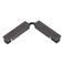 Lucide aluminium railverlichting 17x1.9 cm - zwart/chroom