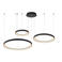 Lucide dimbare LED hanglamp Ø 78 cm - zwart