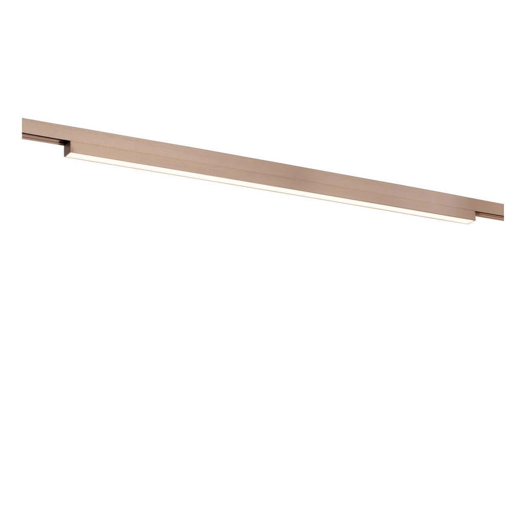 Lucide aluminium dimbare LED railverlichting 60.2x1.9 cm - champagne