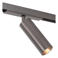 Lucide dimbare LED railverlichting 3.5x3.5 cm - matzwart/chroom