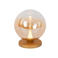 Lucide glazen tafellamp - amber