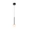 Lucide dimbare LED hanglamp Ø 9.9 cm - zwart