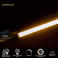 Lucide dimbare LED railverlichting - zwart/chroom