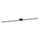 Lucide aluminium LED wandlamp 97.5x10 cm - zwart