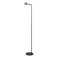 Lucide aluminium dimbare LED vloerlamp MONTANA 25.8x21 cm - koffie