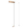 Lucide aluminium railverlichting 30x8 cm - champagne