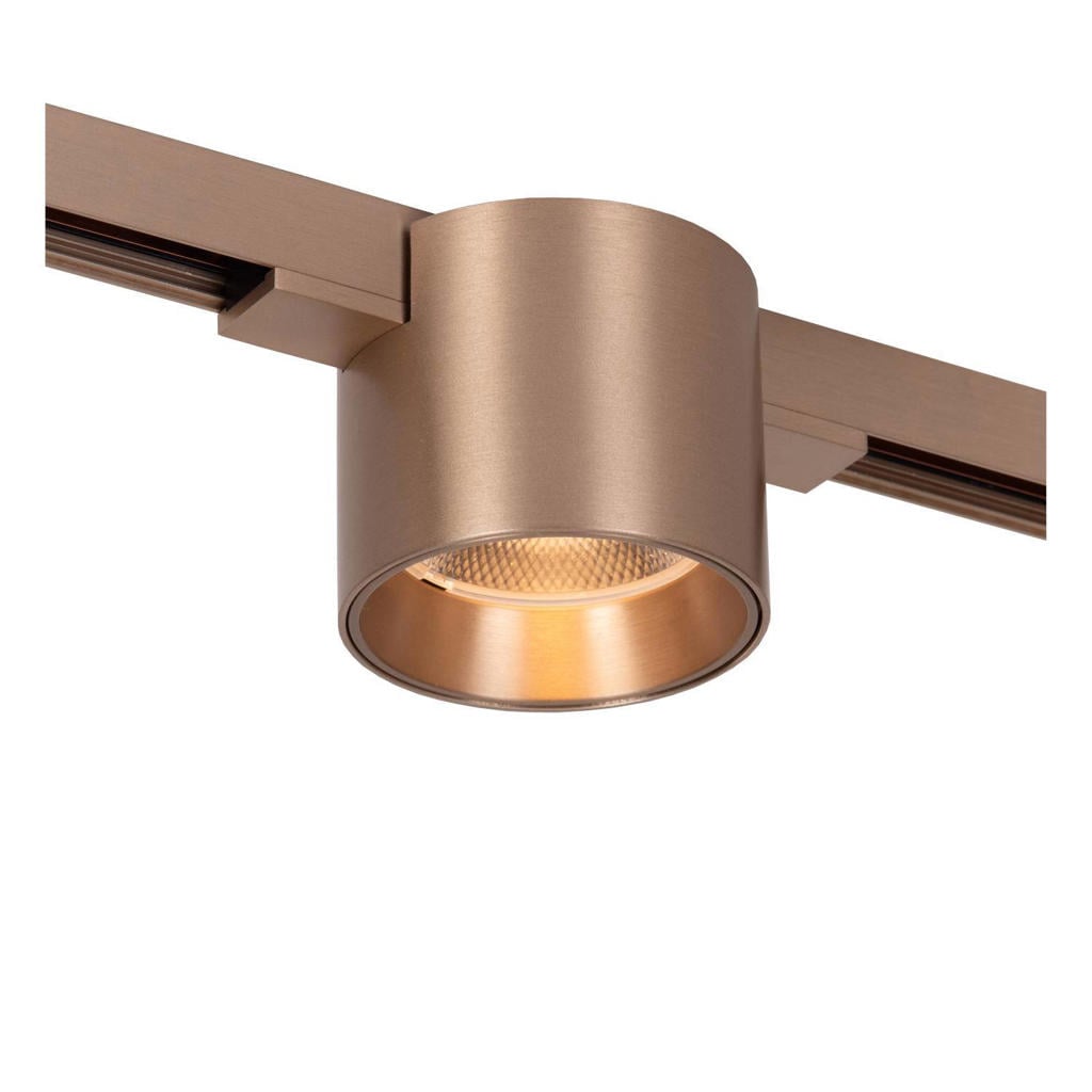 Lucide dimbare LED railverlichting - champagnekleur