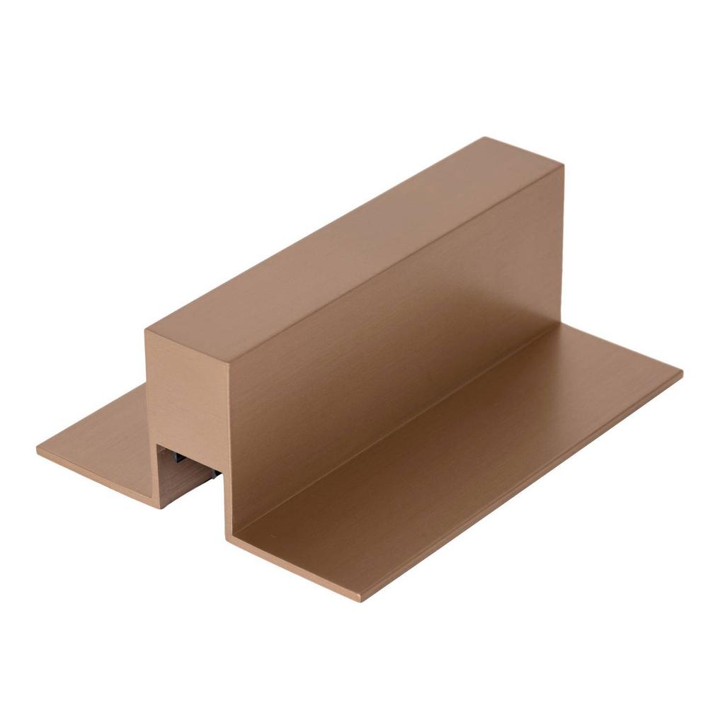 Lucide aluminium railverlichting - champagne