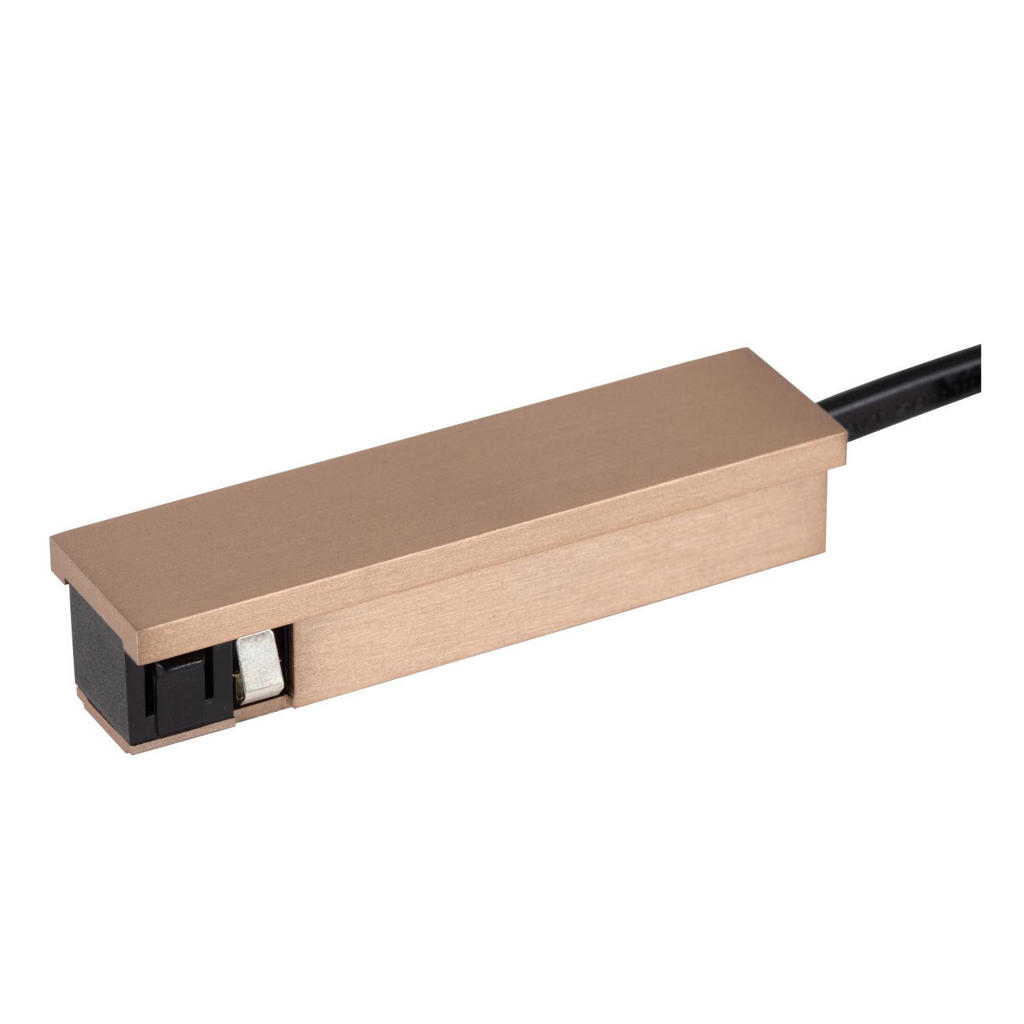 Lucide aluminium railverlichting - champagne