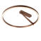 Lucide aluminium dimbare LED plafonniere APPLAUSE Ø 60 cm - koffie