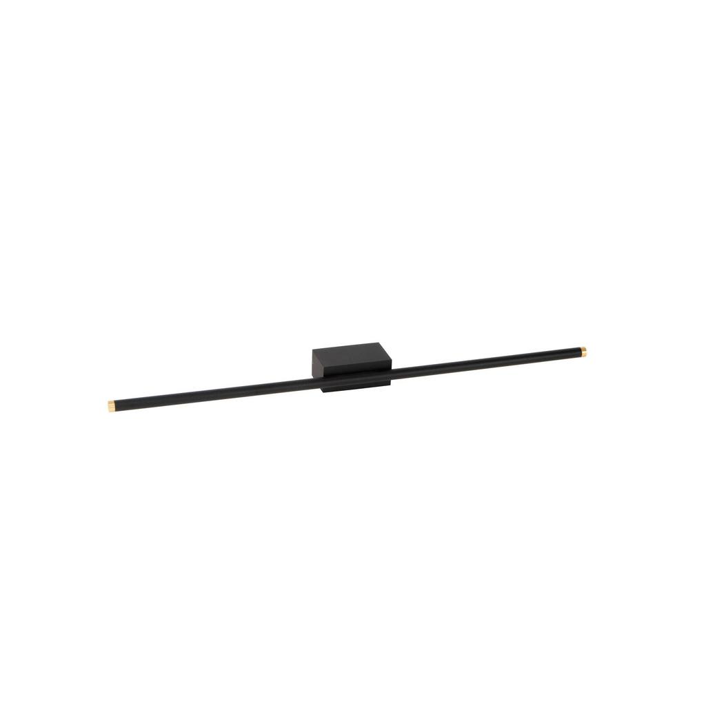 Lucide aluminium LED wandlamp 59.1x10 cm - zwart