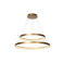Lucide dimbare LED hanglamp Ø78 cm - mat goud/messing