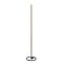 Lucide aluminium dimbare LED vloerlamp 29.7x29.7 cm - koffie