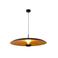 Lucide dimbare LED hanglamp Ø 80 cm - zwart