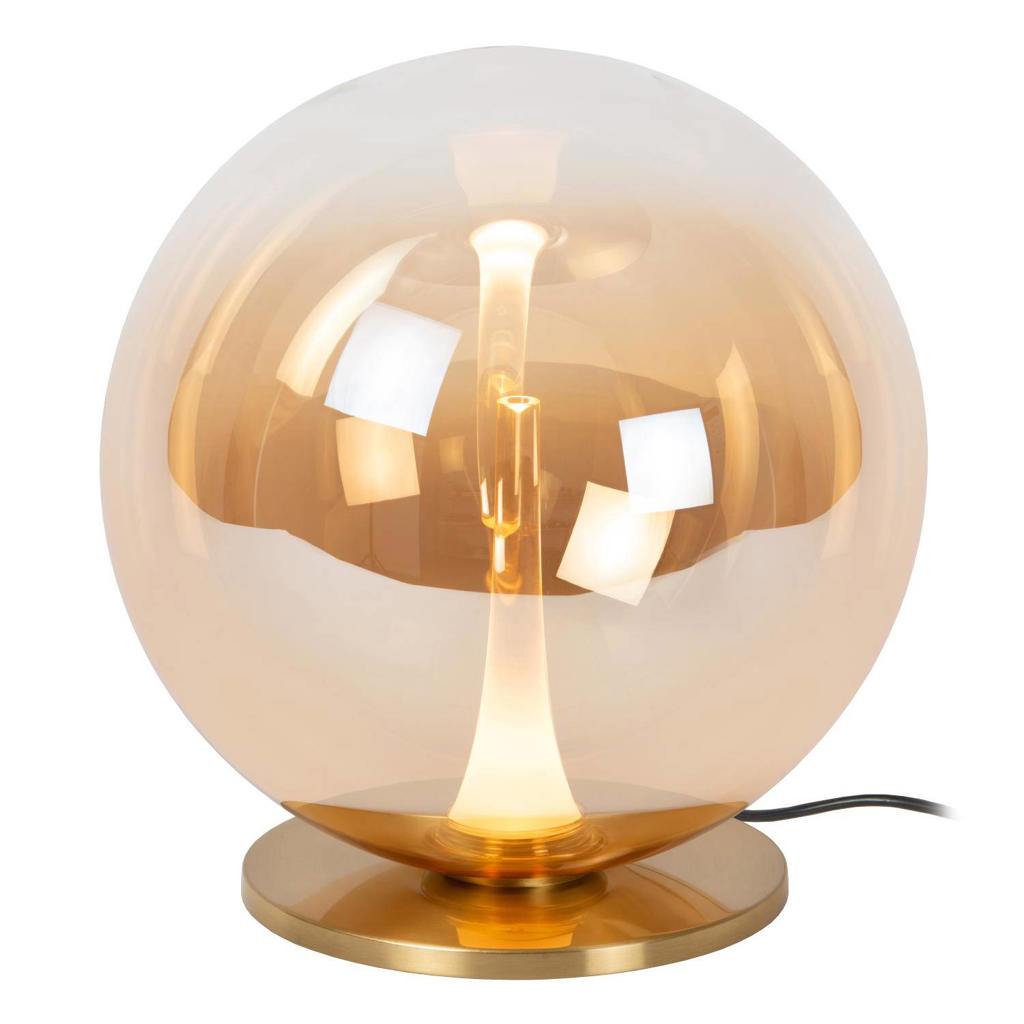 Lucide glazen tafellamp - Amber
