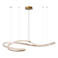 Lucide dimbare LED hanglamp 161x63 cm - beige