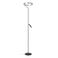 Lucide aluminium dimbare LED vloerlamp 33x33 cm - grijs ijzer