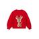 s.Oliver gebreide kersttrui - rood