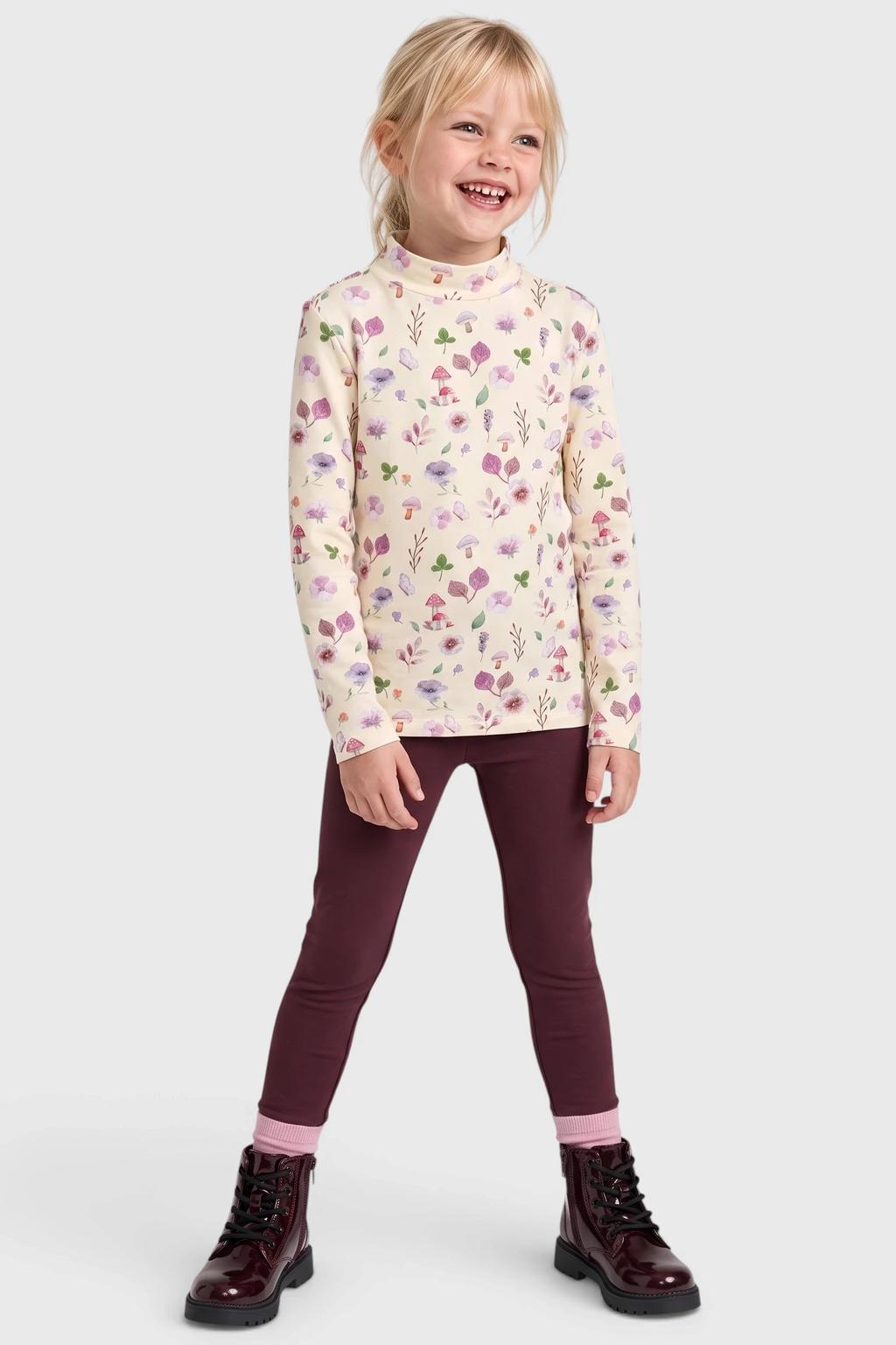 s.Oliver longsleeve met print - ecru