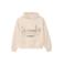 s.Oliver hoodie met print - ecru