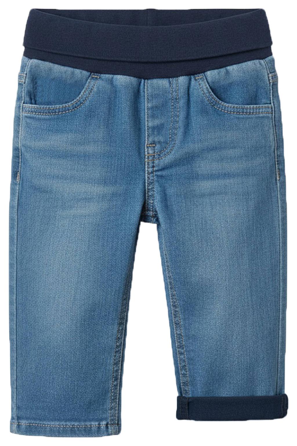 s.Oliver denim babybroek - medium blue denim